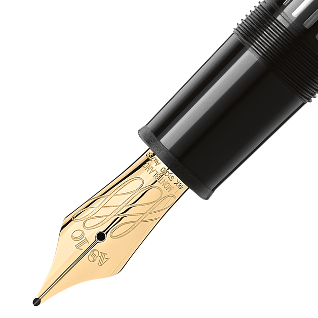 Meisterst&uuml;ck Gold-Coated LeGrand Calligraphy Fountain Pen Flexible Nib - 3