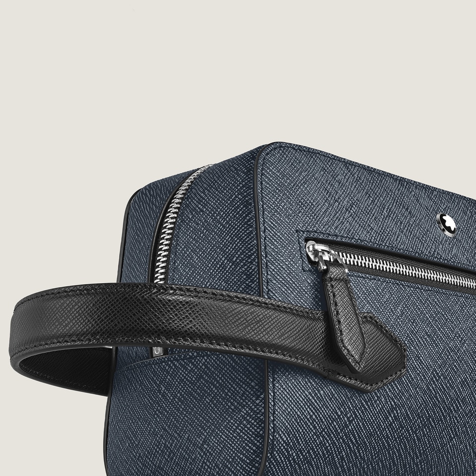 Wash Bag in Sartorial Leather - 3