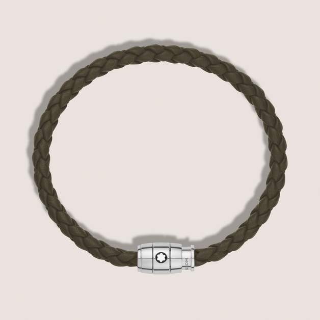 3 Rings Bracelet in Soft Leather - 3