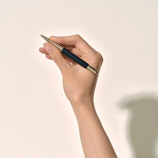 Meisterst&uuml;ck Solitaire Dou&eacute; Blue Hour Classique Rollerball