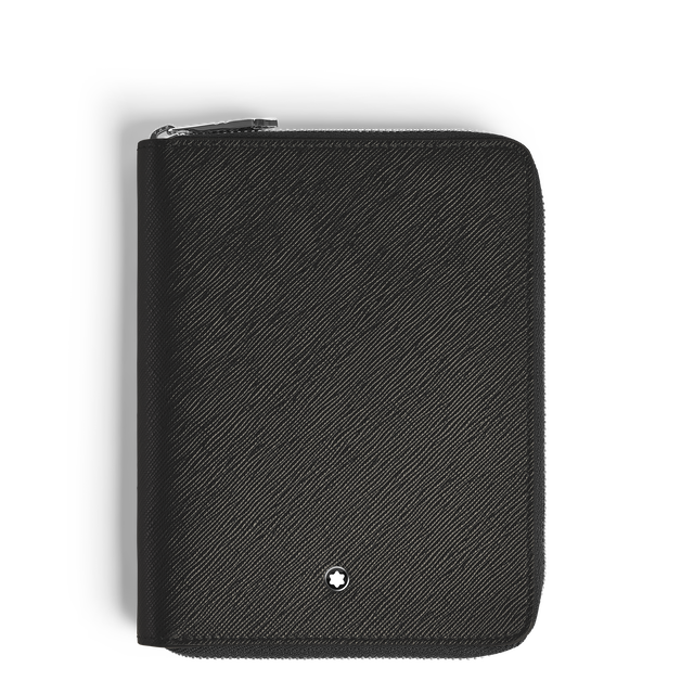 5-Pen Pouch with zip in Sartorial Leather - 1