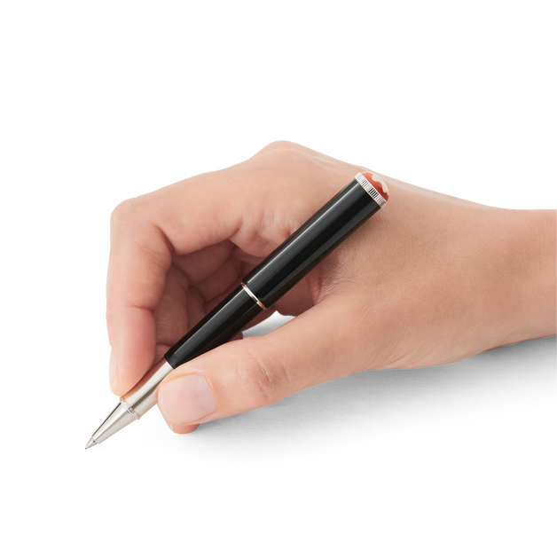 Rollerball Montblanc Heritage Rouge et Noir &laquo;&nbsp;Baby&nbsp;&raquo; &Eacute;dition Sp&eacute;ciale Noir - 2