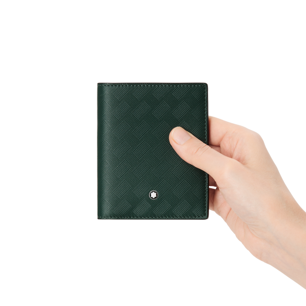 Compact Wallet 6cc in Extreme Leather - 2