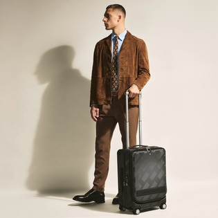 #MY4810 Cabin Suitcase with Front Pocket