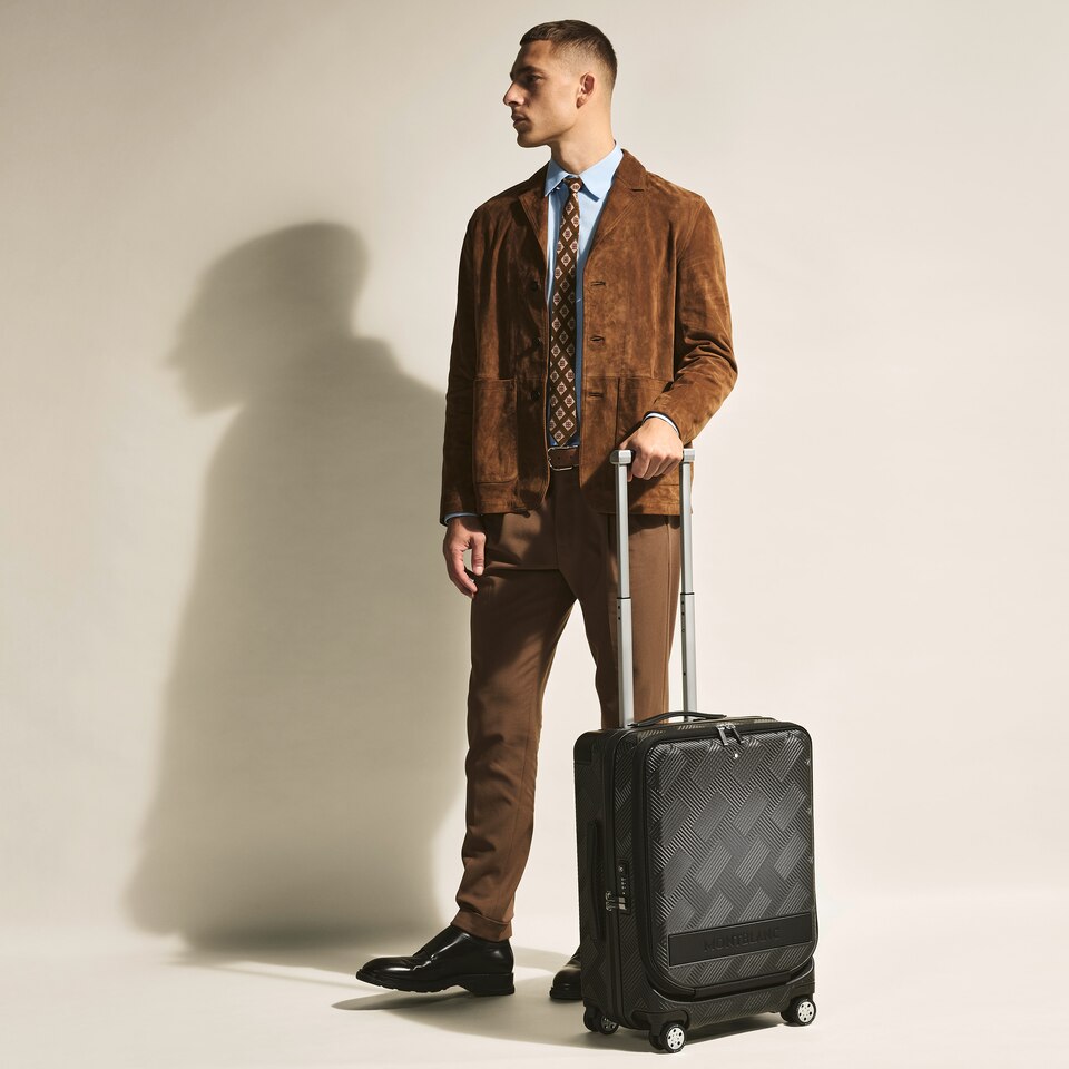 #MY4810 Cabin Suitcase with Front Pocket - 2