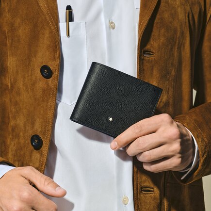 Portafoglio 6 Tasche in Pelle Sartorial