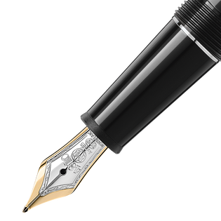 Meisterst&uuml;ck Platinum-Coated Classique Fountain Pen (M)