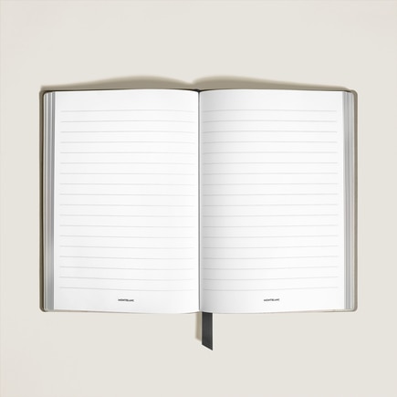 Blocco Note Medio in Pelle Sartorial, Pagine a Righe