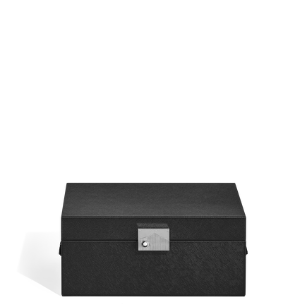 Watches Collector Box in Black Leather