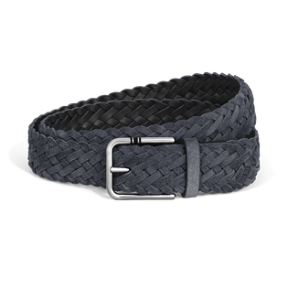 35 mm Belt in Suede with Square Meisterst&uuml;ck Buckle S
