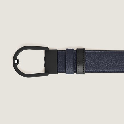 Horseshoe 35 mm Reversible Belt in Grain Leather