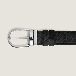 Horseshoe 35 mm Reversible Belt in Sartorial Leather