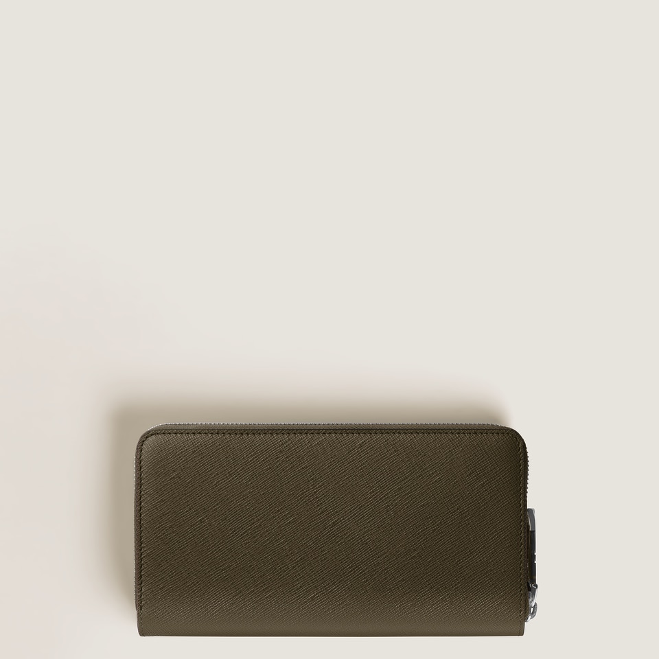 Continental Wallet 12cc with zip in Sartorial Leather - 3