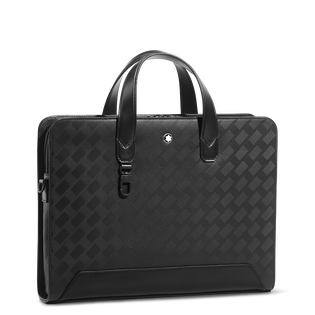 Thin Briefcase in Extreme Leather