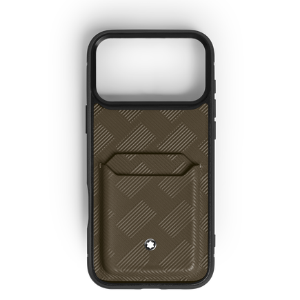 &Eacute;tui Rigide pour iPhone 17 Pro Max avec 2cc en Cuir Extreme