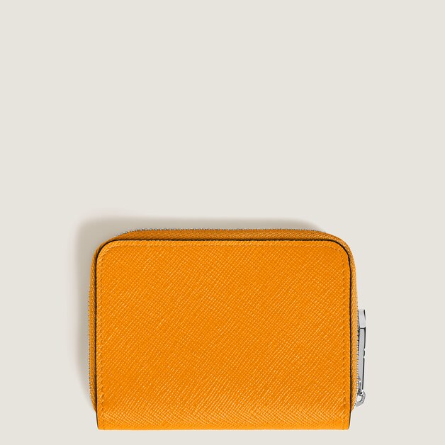 Mini Wallet 2cc with Zip in Sartorial Leather - 3