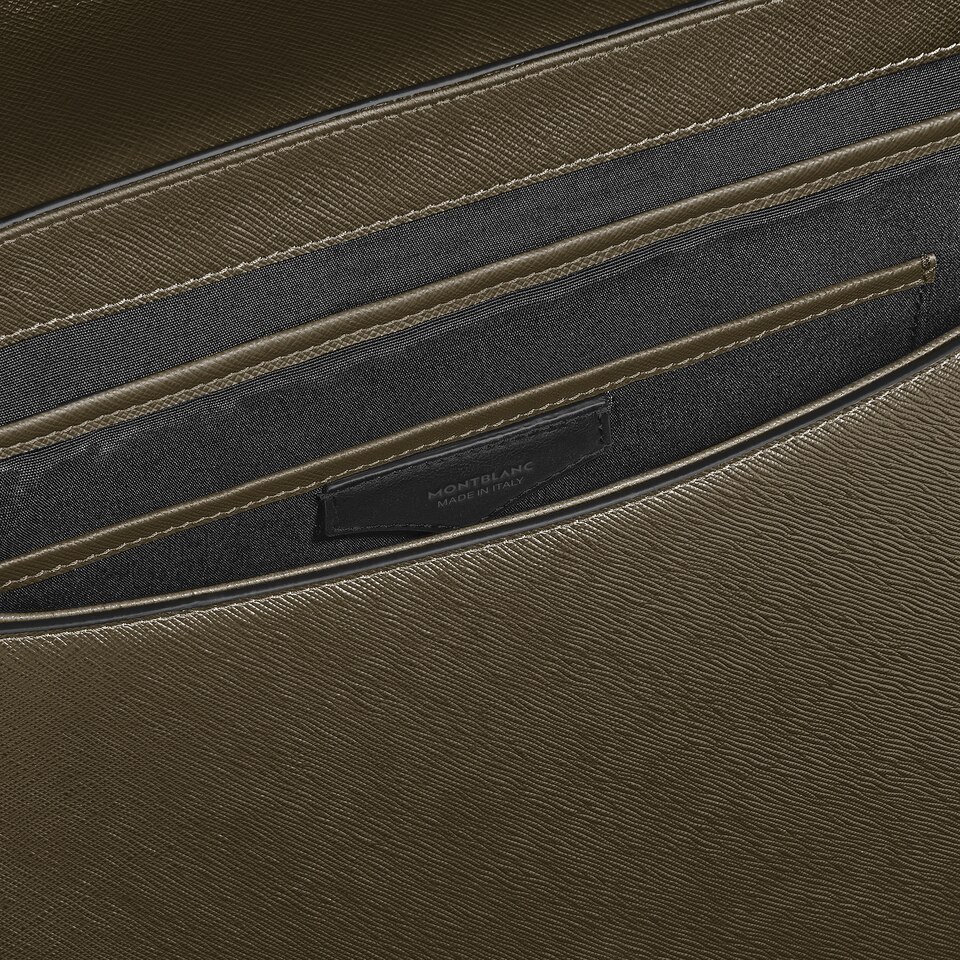 Belt Messenger Bag in Sartorial Leather - 3