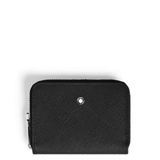 Mini Wallet 2cc with Zip in Sartorial Leather
