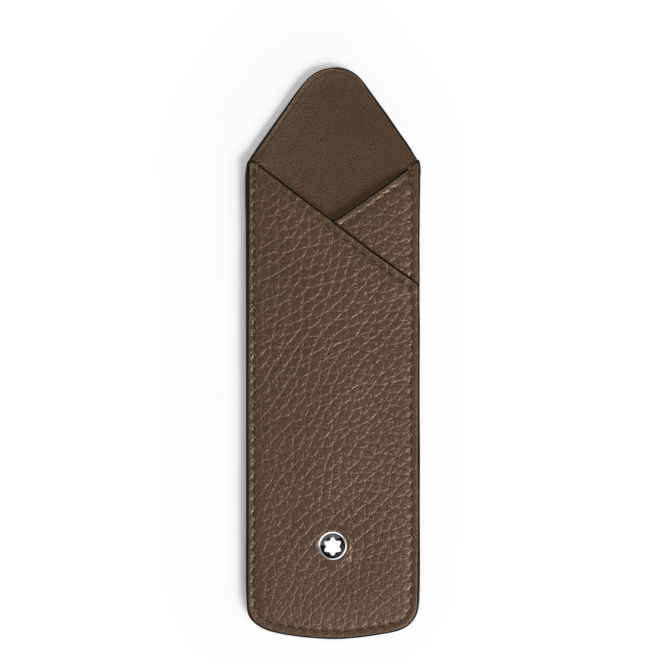 1-Pen Sleeve in Grain Leather - 1