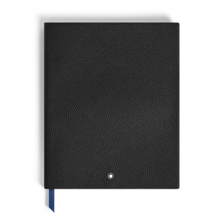 Large Notebook in Grain Leather, Lined Pages