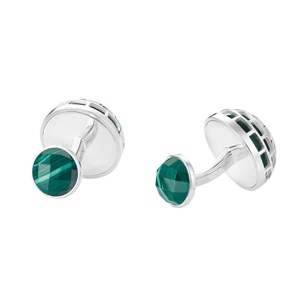 Meisterstück Cufflinks with Malachite Stone - 4