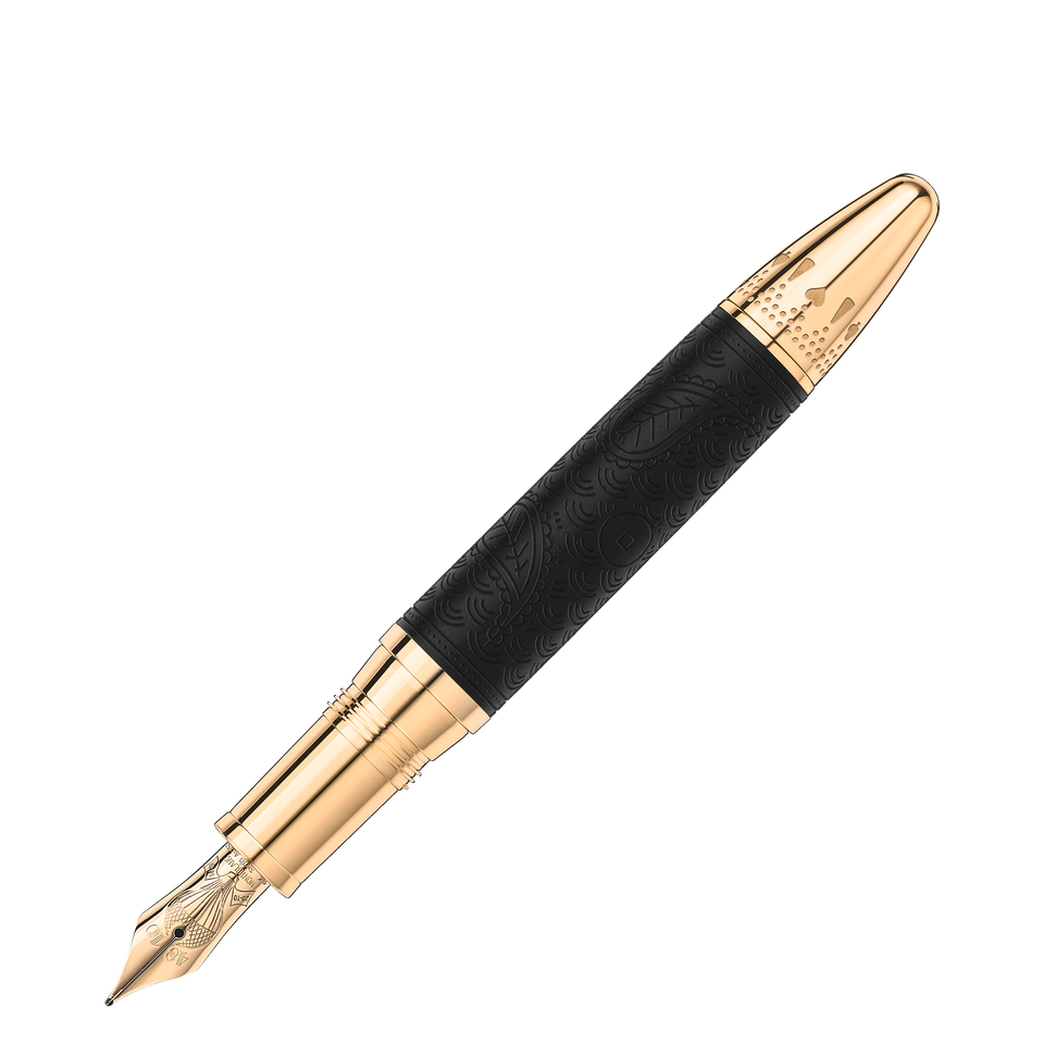 Meisterst&uuml;ck Around the World in 80 Days Solitaire LeGrand Fountain Pen - 4