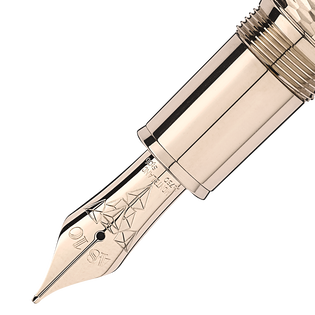 Meisterst&uuml;ck Geometry Solitaire Signature Gold LeGrand Fountain Pen
