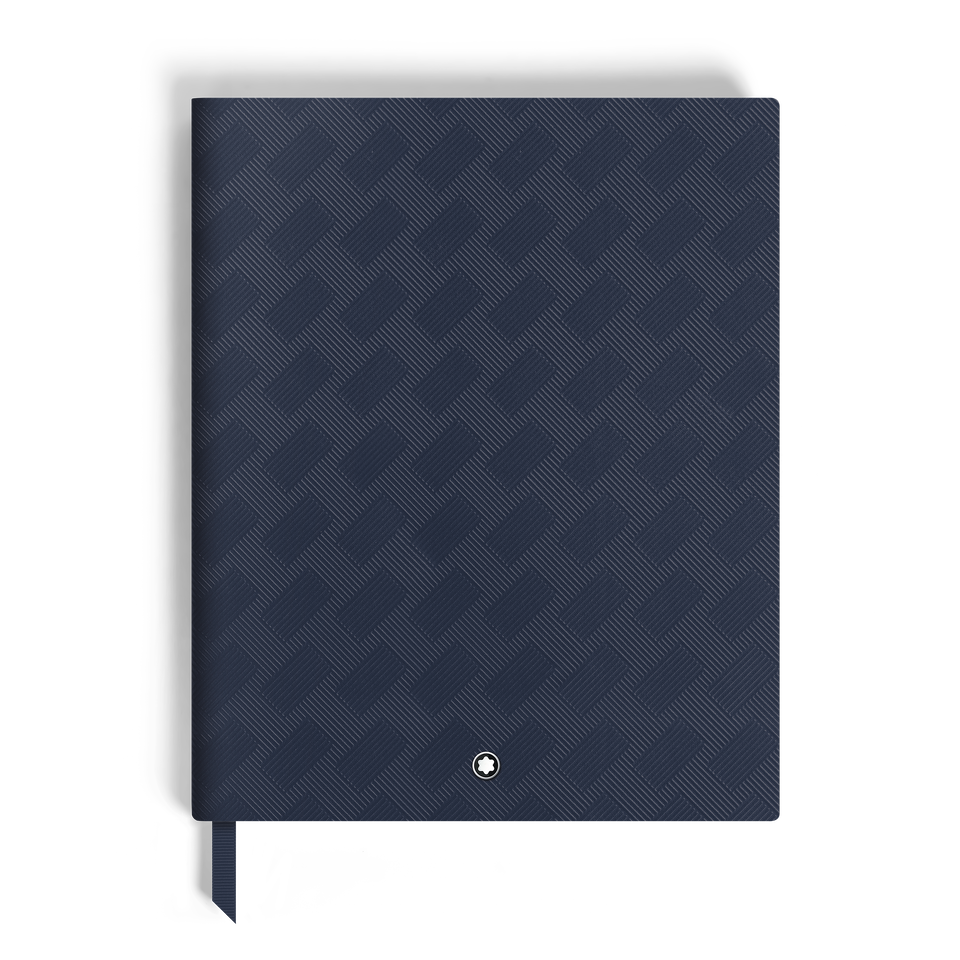Large Notebook in Extreme Leather, Lined Pages - 1