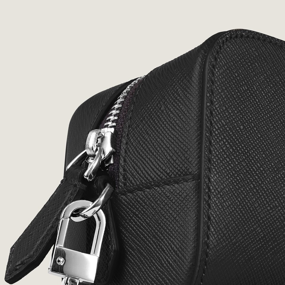 Small Wash Bag in Sartorial Leather - 3