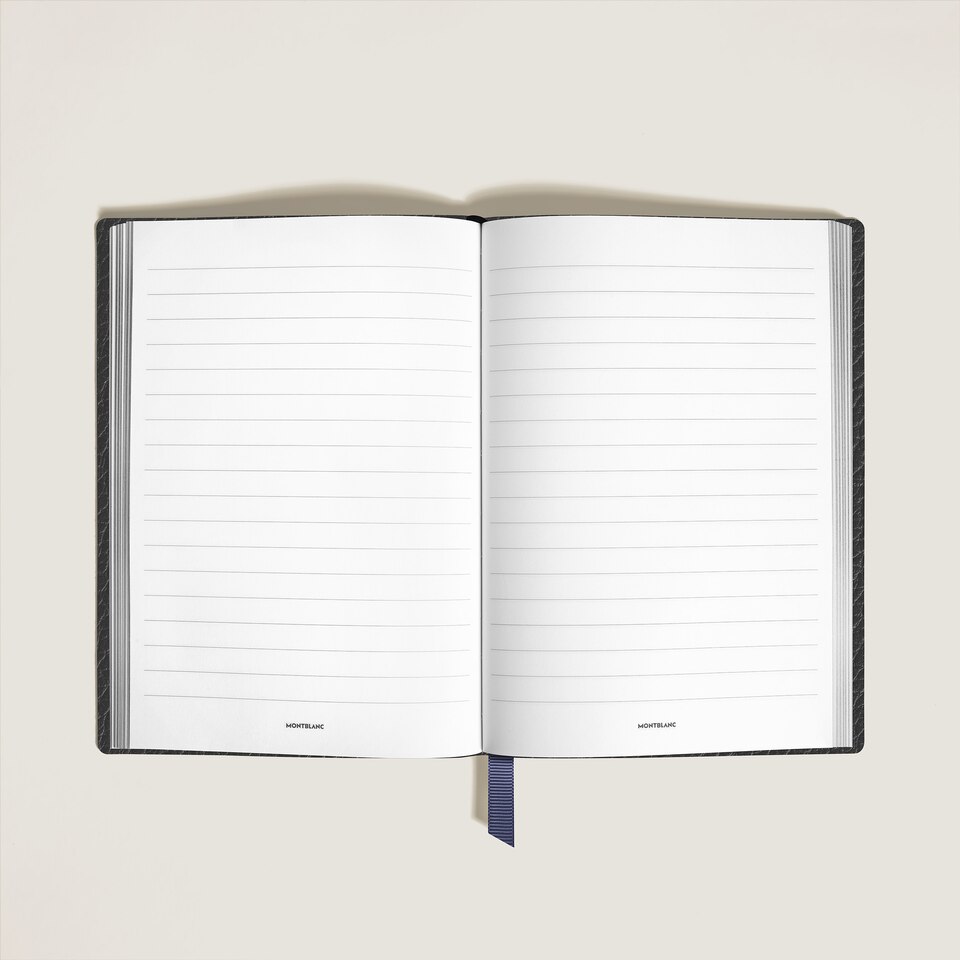Small Notebook in Grain Leather, Lined Pages - 2