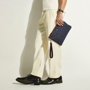 Pouch in 4810 Denim