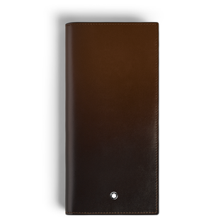 Long Wallet 14cc with Zip in Meisterst&uuml;ck Sfumato Leather