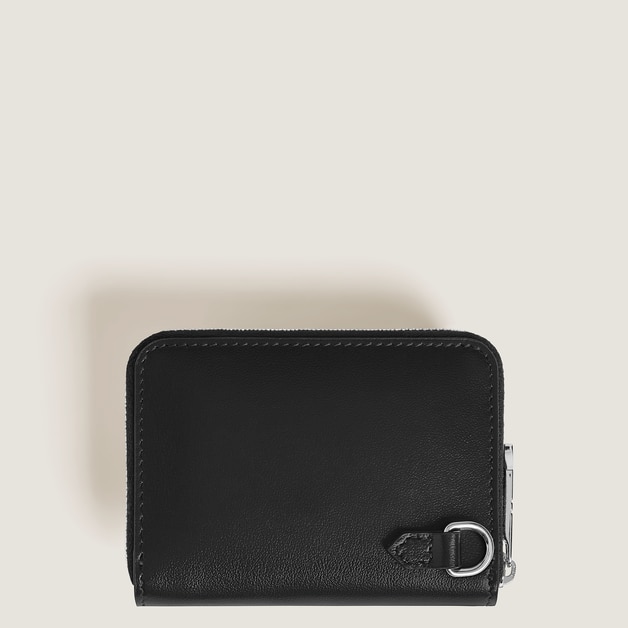 Mini Wallet 2cc with Zip and Pen Loop in Meisterst&uuml;ck Leather - 4