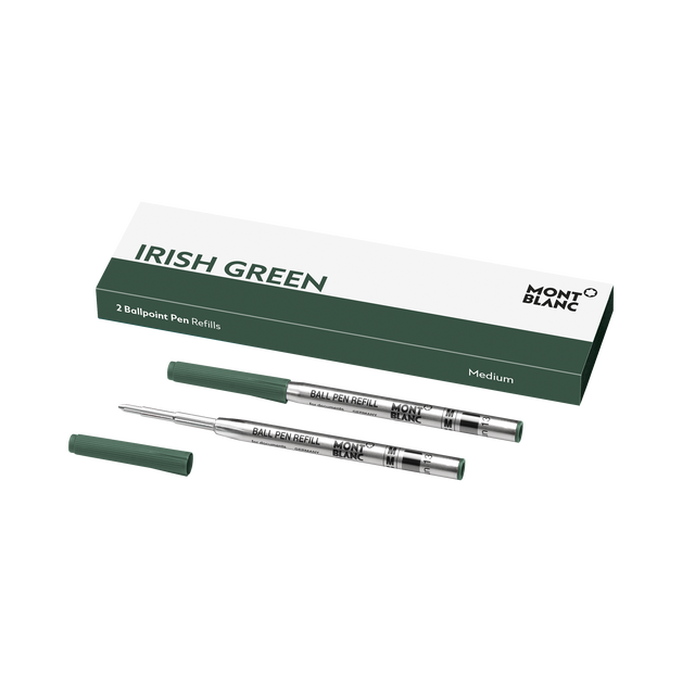 2x Ballpoint Refills, Irish Green - 1