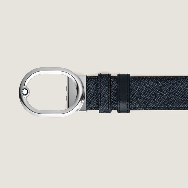 L'Ovale 35&nbsp;mm Reversible Belt in Sartorial Leather - 3