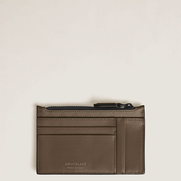 Card Holder 8cc with Zip in Extreme Leather - 2