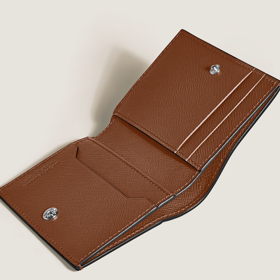 Mini Wallet 4cc in Sartorial Leather - 3