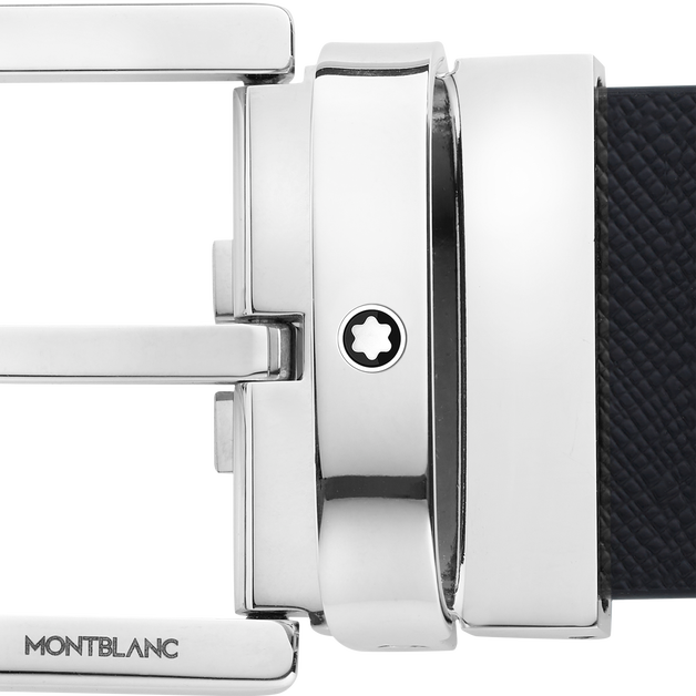 Horseshoe 35 mm Reversible Belt in Sartorial Leather - 3