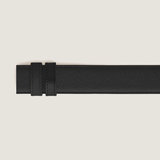 Black Sartorial/black Meisterst&uuml;ck 35mm reversible leather strap