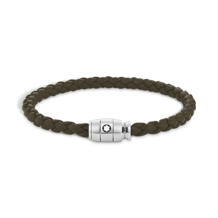 3 Rings Bracelet in Soft Leather