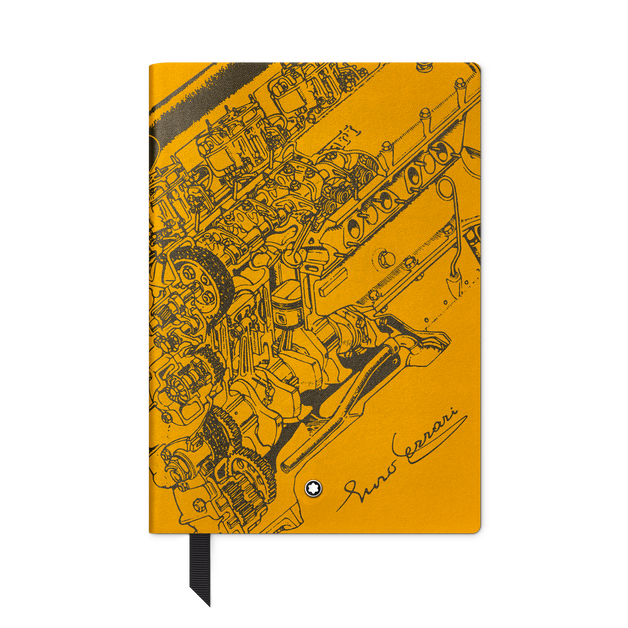 Cuaderno Mediano, Great Characters Enzo Ferrari Special Edition Giallo Modena, Páginas con Líneas - 1