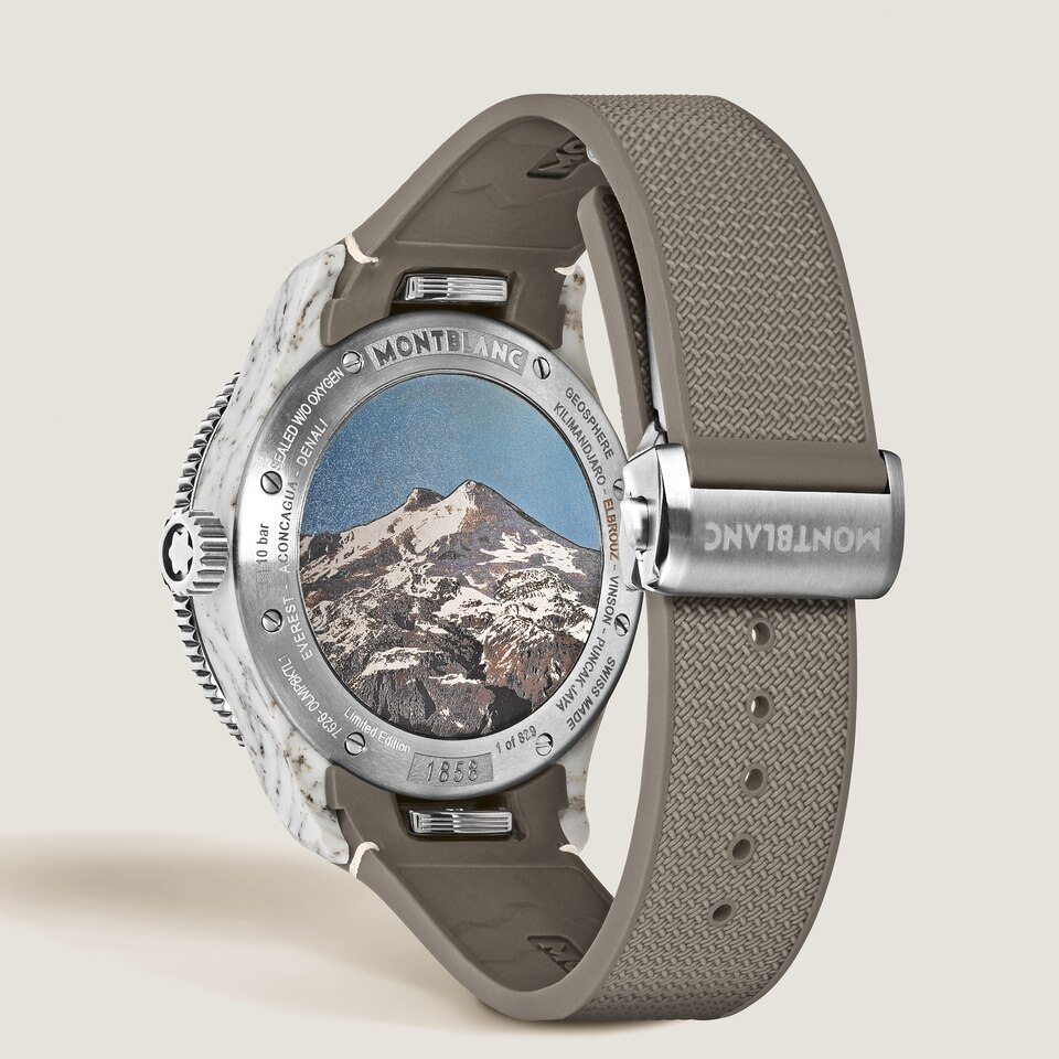 Montblanc 1858 Geosphere 0 Oxygen Mount Elbrouz Limited Edition - 829 pieces - 5