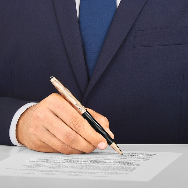 Bol&iacute;grafo Meisterst&uuml;ck Geometry Dou&eacute; Classique - 2