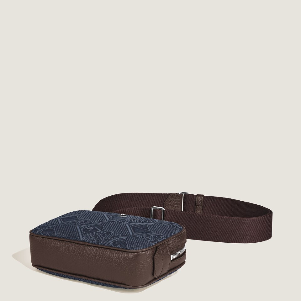 Mini Crossbody Bag in 4810 Denim - 8