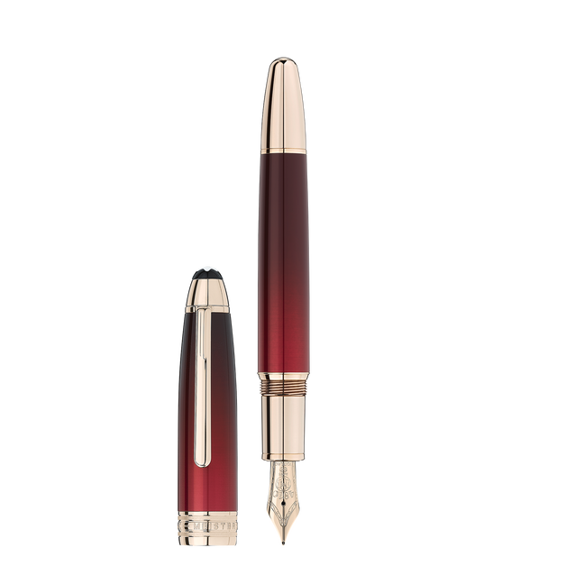 Meisterstück Solitaire Calligraphy Pluma estilográfica lacada color burdeos - 1