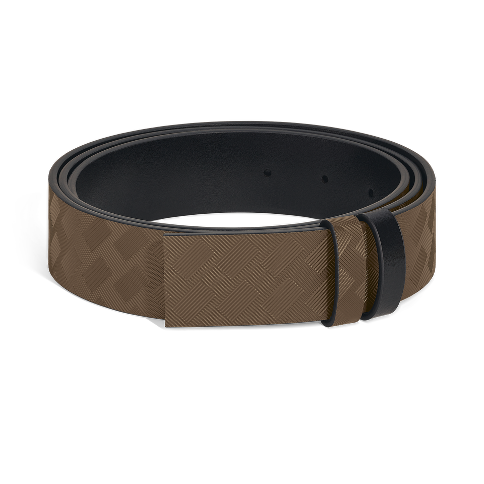 Noisette Extreme 3.0/black Meisterst&uuml;ck 35mm reversible leather strap - 1