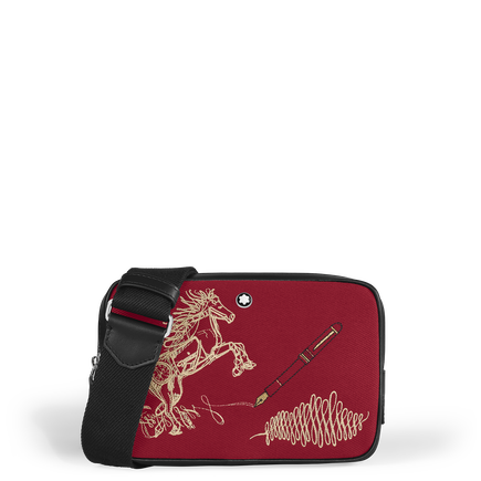 Minibandolera A&ntilde;o del Caballo de Gabardina Bordada