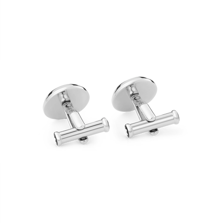 Boutons de Manchette Meisterst&uuml;ck avec Incrustation de Laque &agrave; Motif