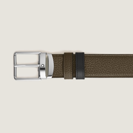 Ceinture R&eacute;versible Everyday 30 mm en Cuir Grain&eacute; 