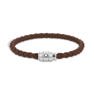 3 Rings Bracelet in Soft Leather